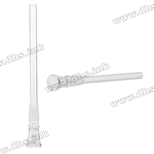 Адаптер для бонга скляний D - 18.8 мм, L - 19 см